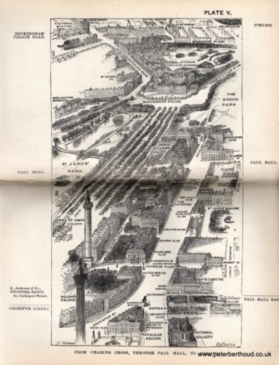 帕尔美尔街历史图(图片来源:London Diary Blog)